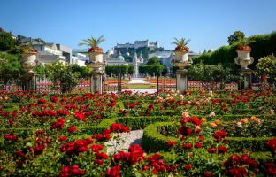 Mirabellgarten mit Festung |  Tourismus Salzburg